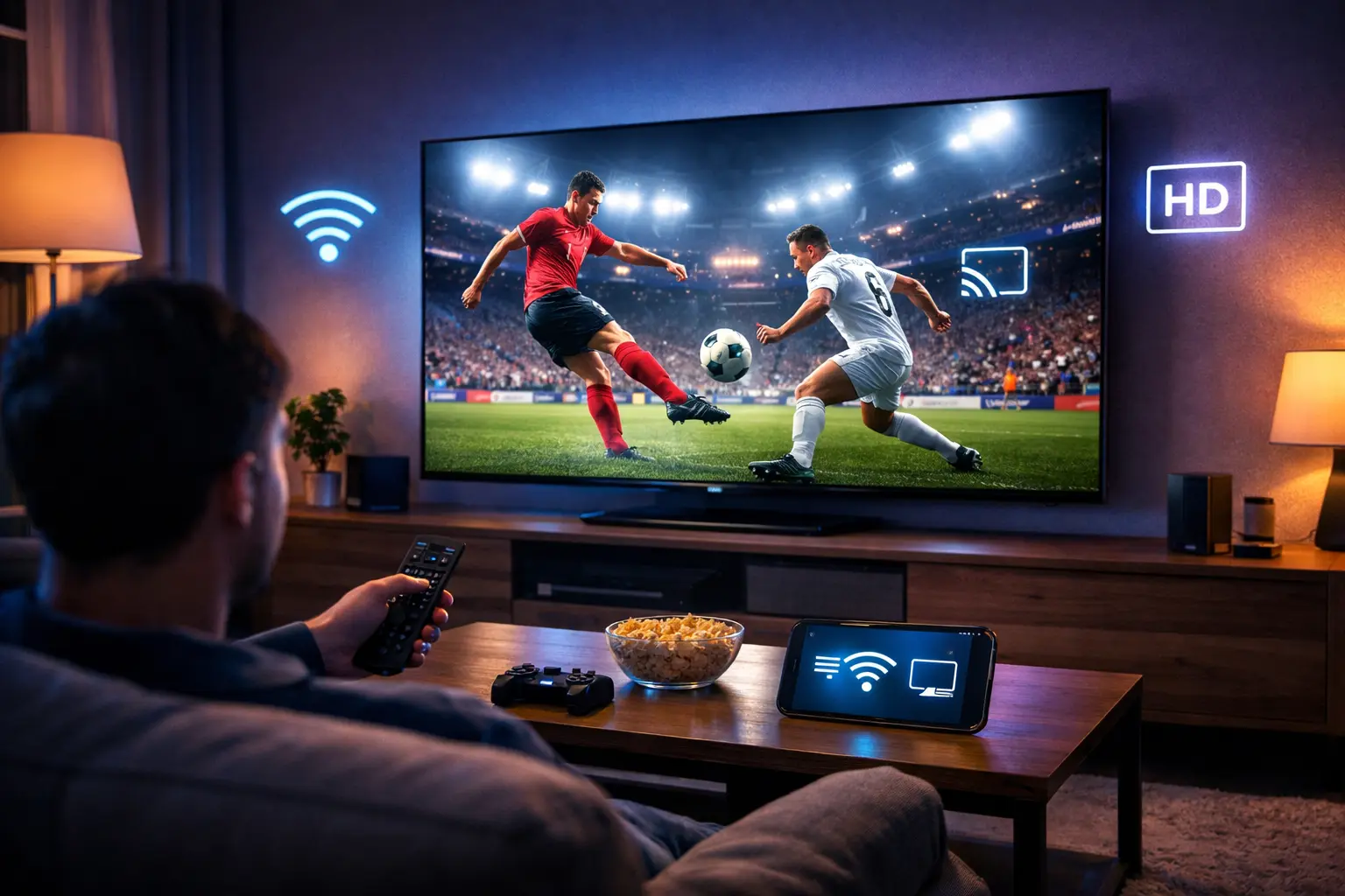 imagen para Cómo Ver Fútbol Libre en Smart TV