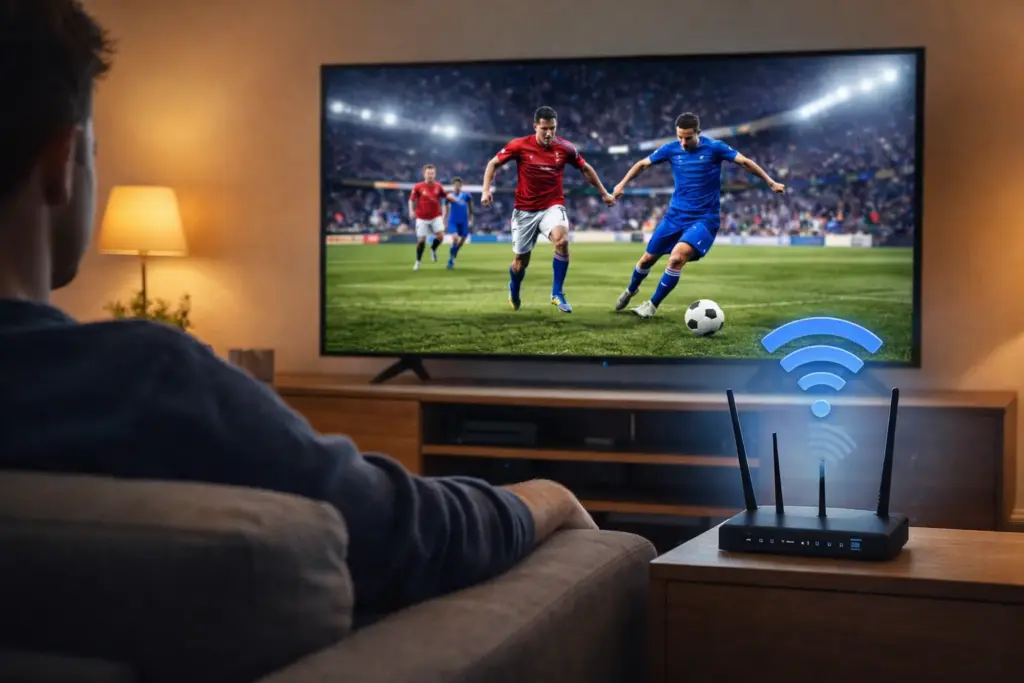 imagen para Qué Velocidad de Internet Necesitas para Ver Fútbol en HD